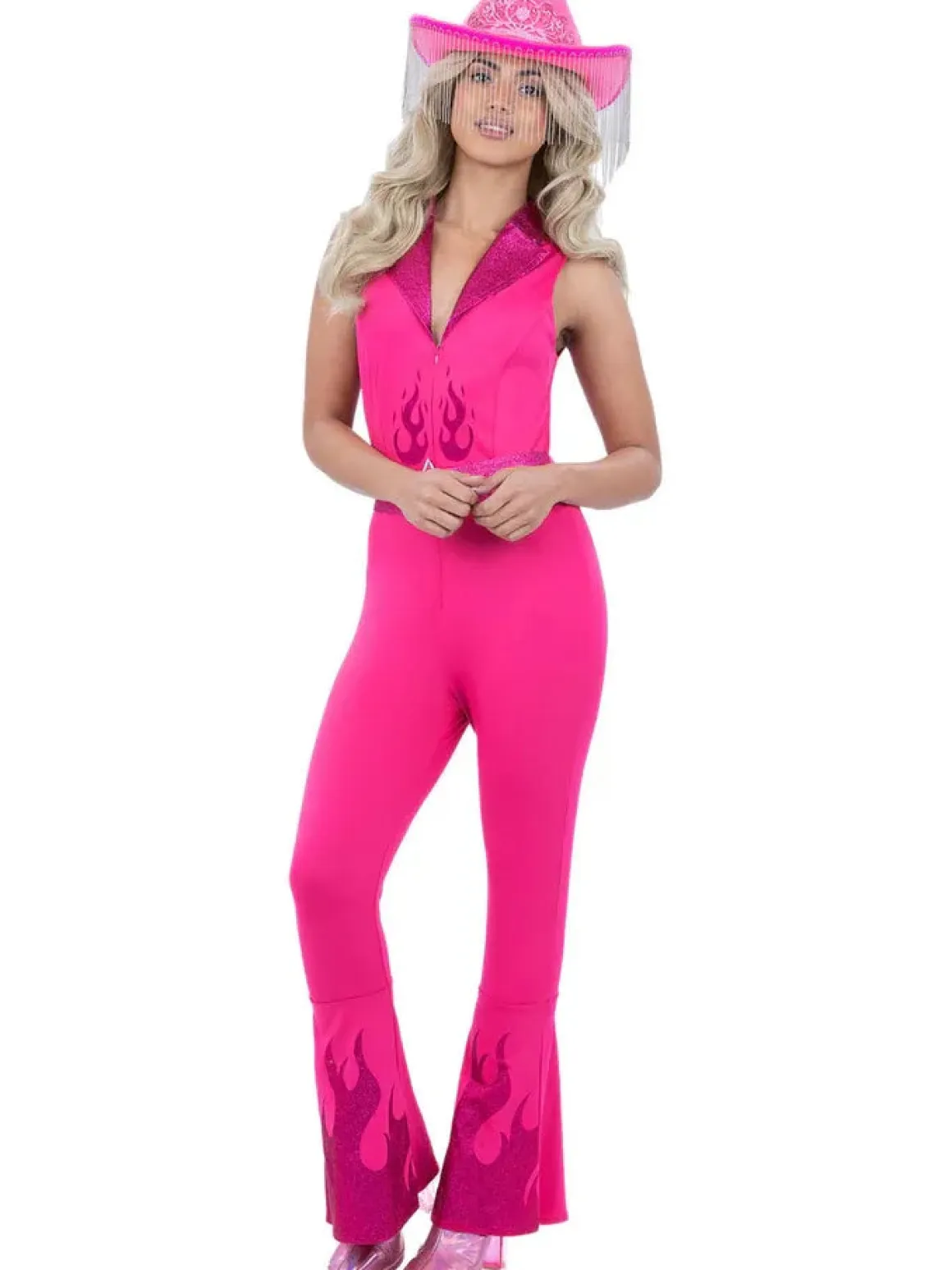 Jumpsuit cowgirl rosa