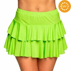 Kjol, 80-tal neon grön one size
