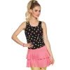 Kjol, 80-tal neon rosa one size