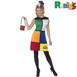Klänning rubiks kub med tillbehör