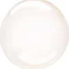 Klotballong, transparent orange 40 cm