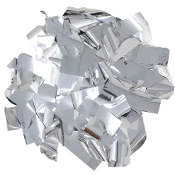 Konfettibomb, silver 3 st