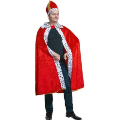 Kungacape, inkl röd krona