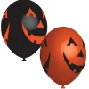Latexballonger, Smiling Pumpkin 27 cm 6 st