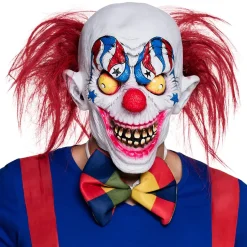 Latexmask, creepy clown