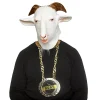Latexmask, G.O.A.T inkl tillbehör