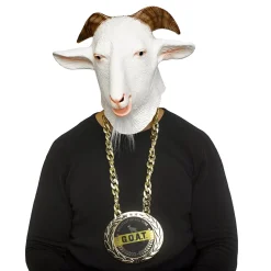 Latexmask, G.O.A.T inkl tillbehör