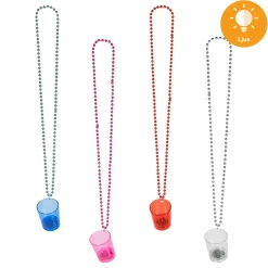 LED halsband, shotglas
