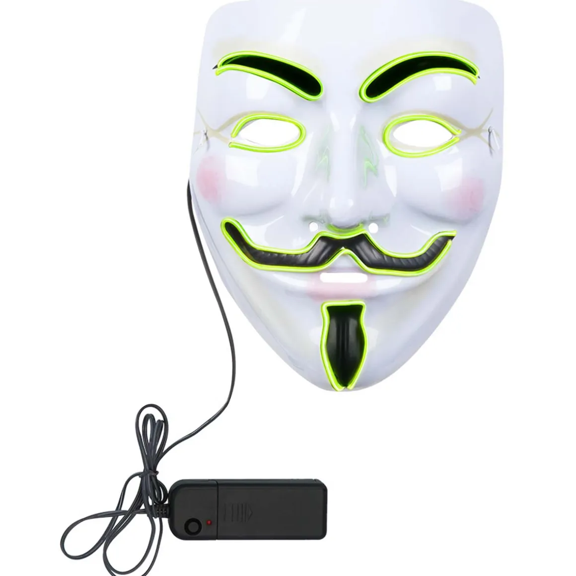 LED-mask, Anonymous
