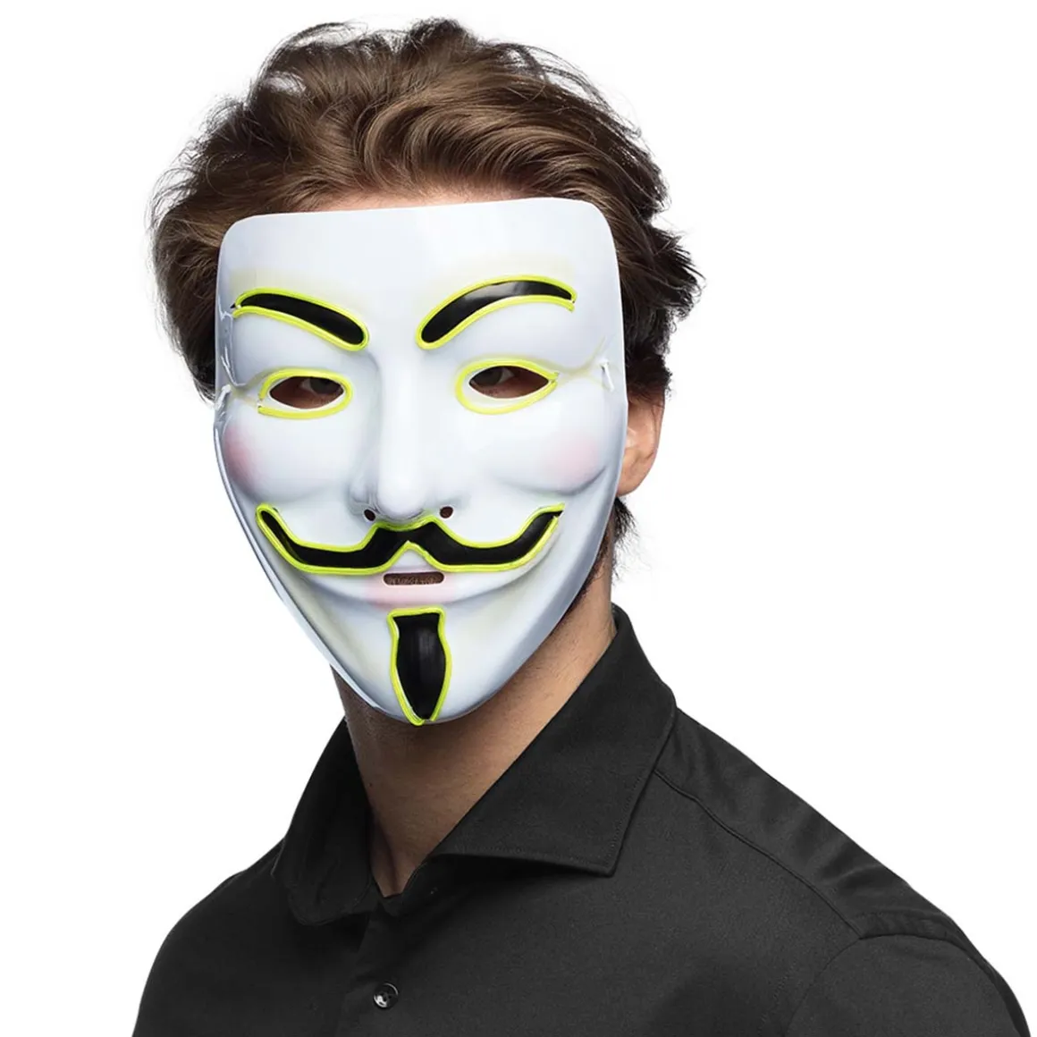 LED-mask, Anonymous