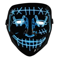 LED-mask, killer smile blue