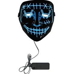 LED-mask, killer smile blue