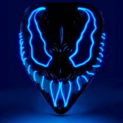 LED-mask, monster blå