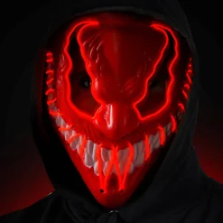 LED-mask, monster röd
