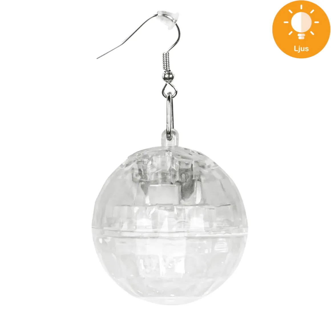 LED örhängen, disco