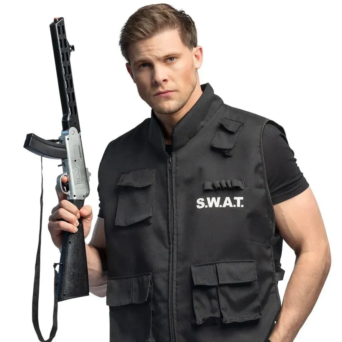 Leksaksgevär, police 67 cm