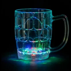 Ölsejdel i plast, LED 55 cl