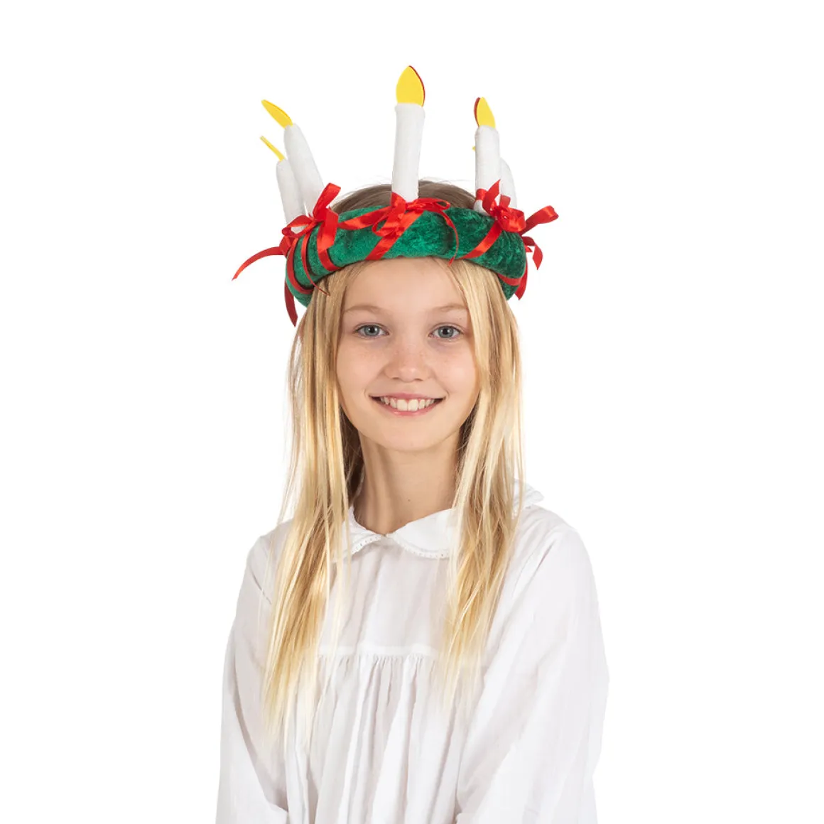 Luciakrona i tyg