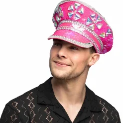 Machokeps, pink sparkle