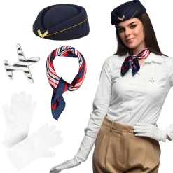 Maskeradset, flygvärdinna