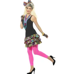 Maskeradset, party girl 80-tal M/L