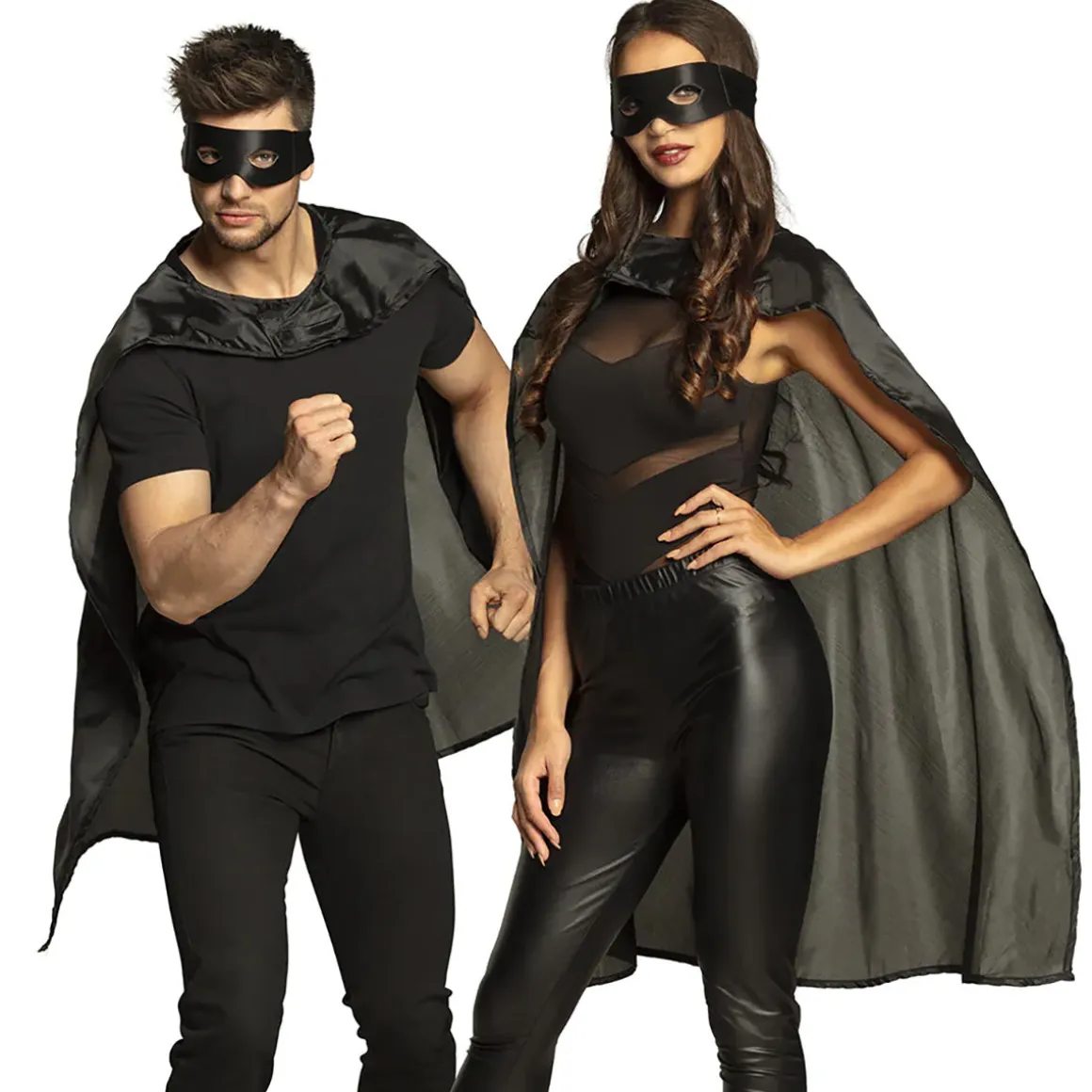 Maskeradset, superhjälte svart