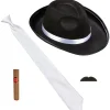 Maskeradset, 20-tals gangster svart
