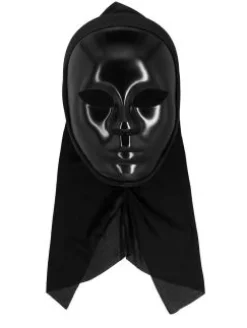Mask, mim med svart huva