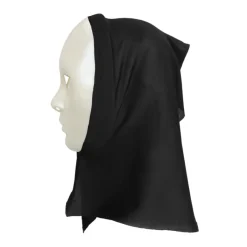 Mask, mim med vit huva