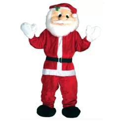 Maskotdräkt, tomte deluxe
