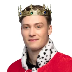 Metallkrona, kung guld