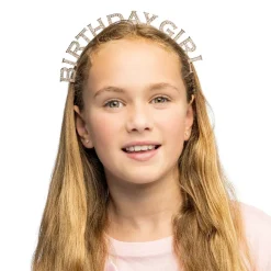 Metalltiara, birthday girl