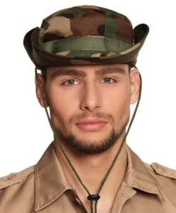 Militärhatt, camouflage