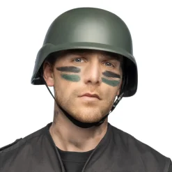 Militärhjälm, grön