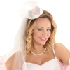 Minihatt med slöja, bride to be