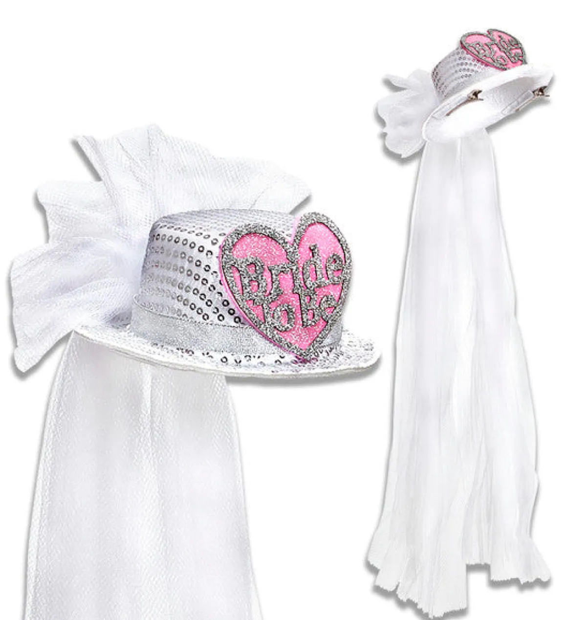 Minihatt med slöja, bride to be