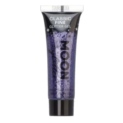 Moon Ansikts- & kroppsglitter i tub, lila 12 ml
