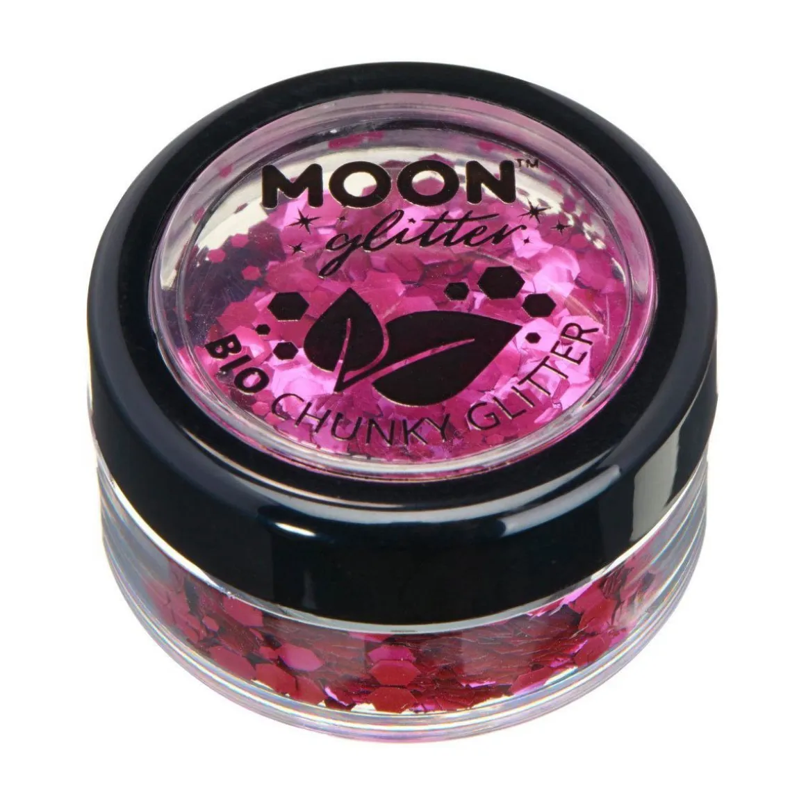 Moon Glitter Bio Chunky Glitter, pink 3 g