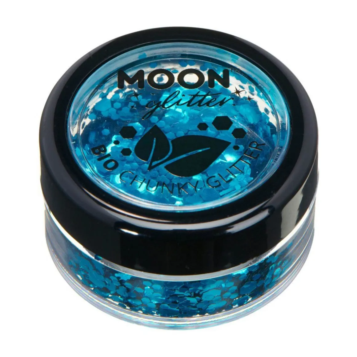 Moon Glitter Bio Chunky Glitter, blue 3 g