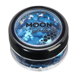 Moon Glitter Classic Chunky Glitter, blue 3 g