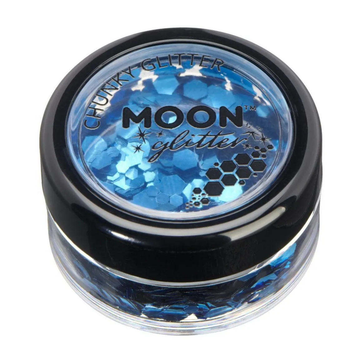 Moon Glitter Classic Chunky Glitter, blue 3 g