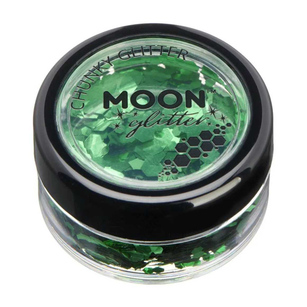Moon Glitter Classic Chunky Glitter, green 3 g