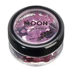 Moon Glitter Classic Chunky Glitter, pink 3 g