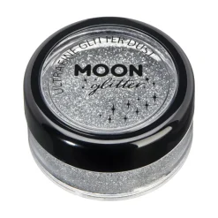 Moon Glitter Classic Ultrafine Glitter Dust, silver 5 g