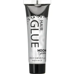 Moon Glitter Hair Glue, clear 20 ml