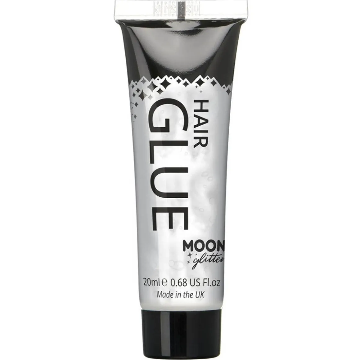 Moon Glitter Hair Glue, clear 20 ml