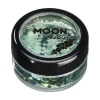 Moon Glitter Holographic Chunky Glitter, green 3 g