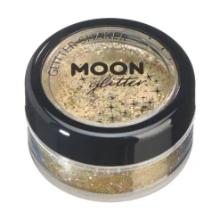 Moon Glitter Holographic Glitter Shakers, gold 5 g
