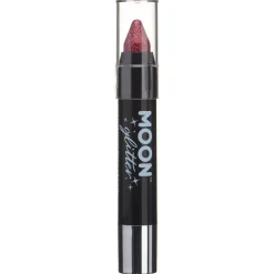 Moon Glitter Hologrpahic Body Crayons, red 3,5 g