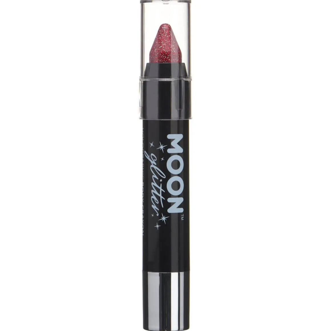 Moon Glitter Hologrpahic Body Crayons, red 3,5 g